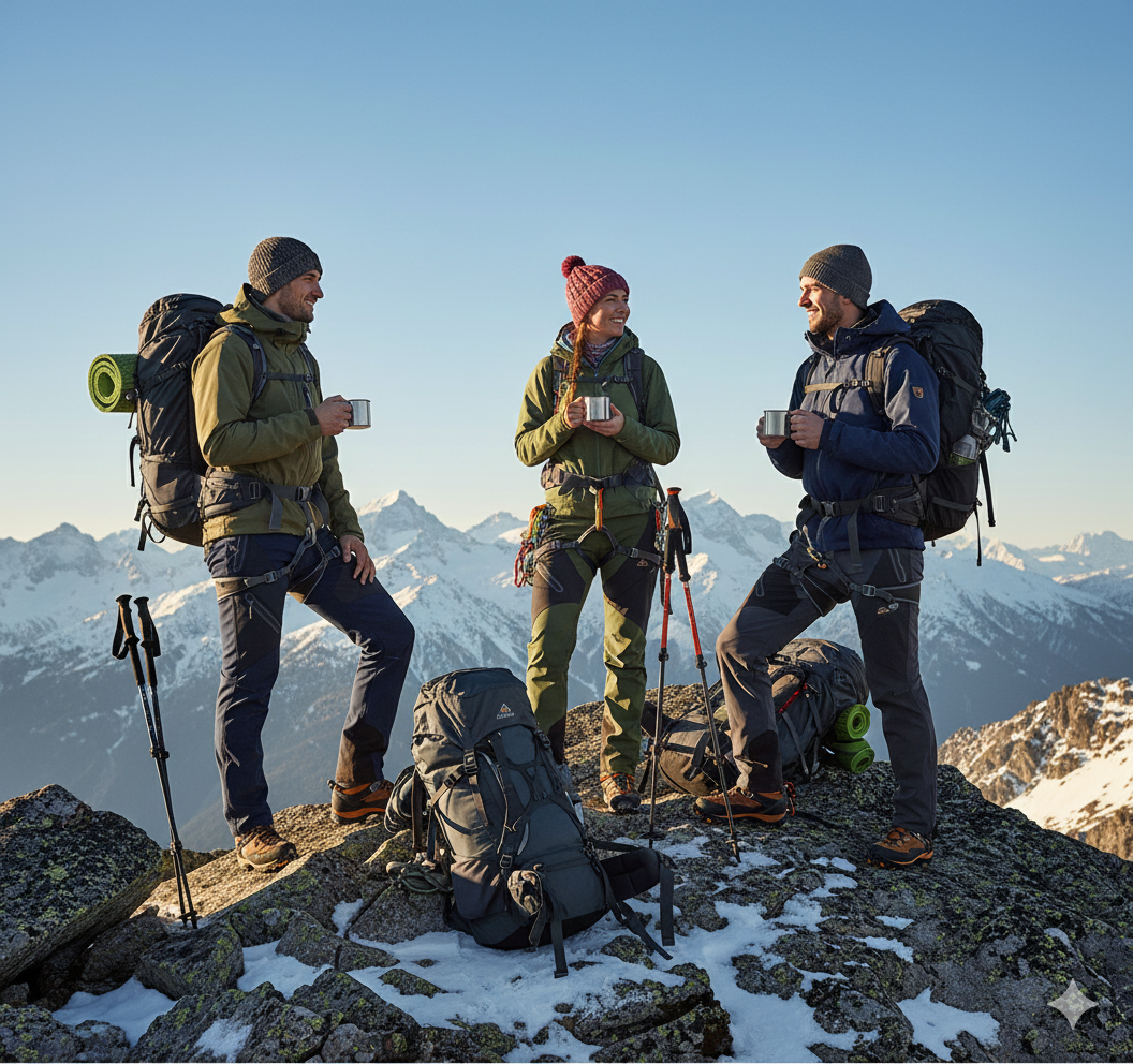 Pantalón AeroShell de Alta Montaña  Unisex - Impermeable para Climas Extremos