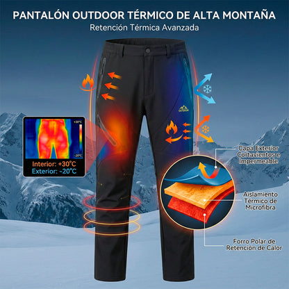Pantalón AeroShell de Alta Montaña  Unisex - Impermeable para Climas Extremos